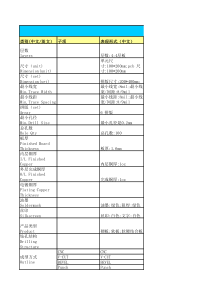 PCB行业专业名词汇录