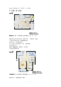 万科经典户型解析+文案鉴赏