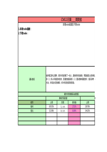 大区周报格式