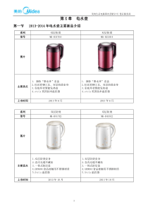 美的电水壶产品维修手册