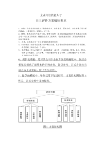 自主评价方案