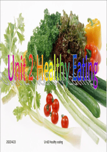 人教版必修三Unit-2-Healthy-eating-高级公开课课件