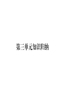 2017-2018学年部编人教版八年级语文下册习题课件：第三单元知识归纳(共13张PPT)