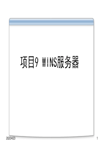 WINS服务器