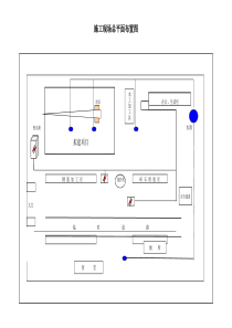 某工程施工现场总平面布置图