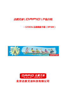 达鹏艾迪（DAPID）产品介绍