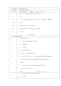 进口旧机电产品清单填写要求