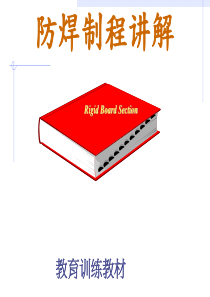 PCB防焊工艺教材（PPT53页)