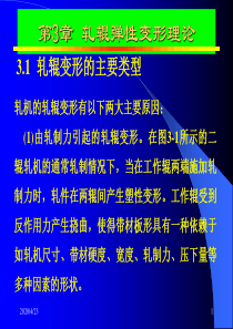 板形控制技术第三章