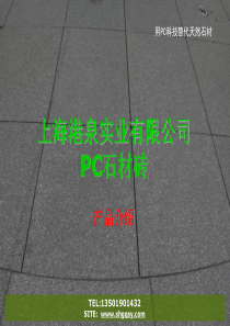 港泉公司PC石材砖演示文件(新)