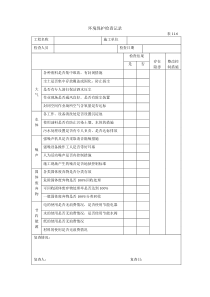 安11环境保护检查记录