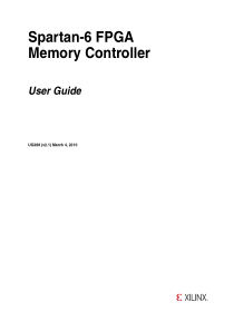 Spartan-6存储器控制器用户手册