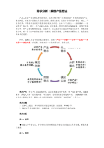 需求分析：解剖产品想法