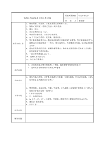 每周工作总结及下周工作计划