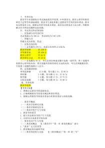 311教育学专业基础综合考试大纲