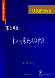 02个人与家庭的风险管理