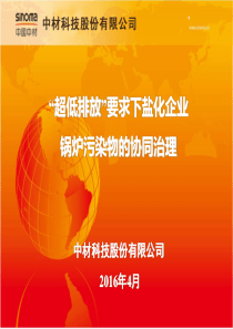 6超低排放要求下盐化企业锅炉污染物的协同治理——中材科技