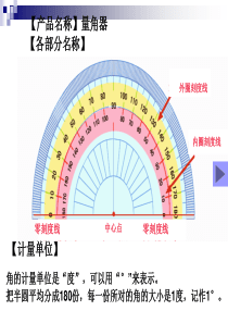 量角器的使用