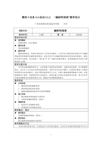 活动5.1.2-编制利润表