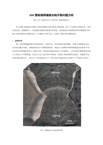 X80管线钢焊缝熔合线开裂问题分析[1]