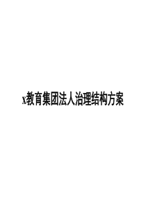 x教育集团法人治理结构方案(38)