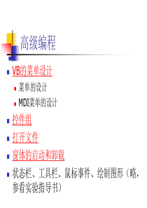 VB高级编程