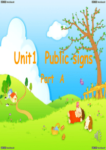 牛津小学英语6A unit1 public signs.ppt