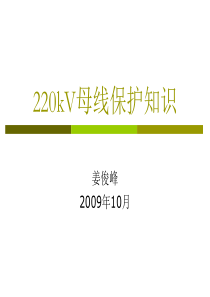 220kV母线保护解析