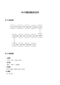 2014年天猫淘宝商城运营计划方案