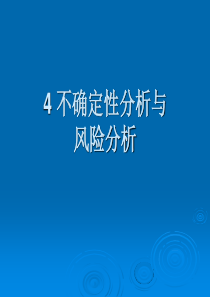 4不确定性分析与风险分析(3)