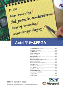 ACTEL半导体FPGA选型指南