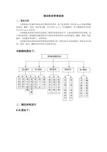 数据库课程设计之酒店客房管理系统