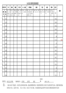 学生宿舍检查表(1)