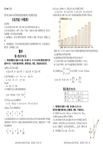 四川省2018年高等职业院校单独招生考试数学试卷及参考答案