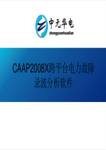 CAAP2008X功能概述