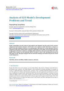 Analysis-of-O2O-Model’s-Development-Problems-and-T