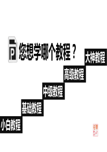 PPT设计高级教程