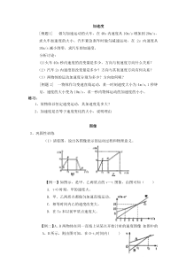 高一物理必修一加速度与速度图像习题