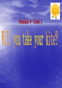 M3U1_Will_you_take_your_kite？课件1