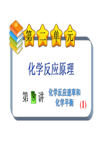 2013年化学高考冲刺总复习精品课件：课件31 化学反应速率和化学平衡