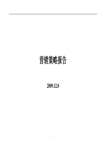 房地产新农村改造项目营销策略执行方案