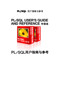 PLSQL用户指南与参考