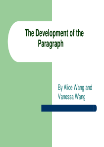 The-development-of-paragraph