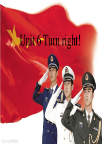 湘少版四上《Unit 6 Turn right》PPT