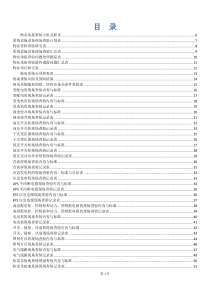 物业承接查验内容标准与记录表