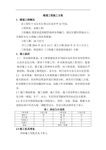 暖通工程施工方案