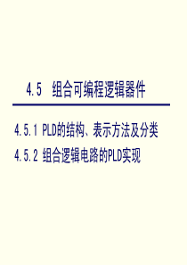 45组合可编程逻辑器件-东北师范大学物理学院