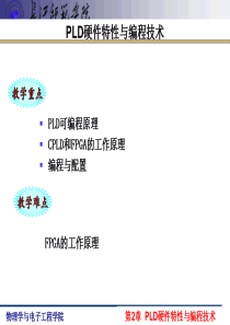 CH2PLD硬件特性与编程技术(2)