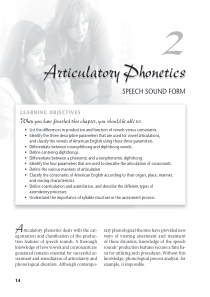 articulatory Phonetics