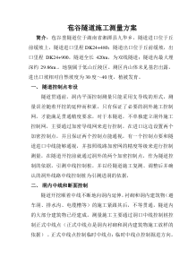 隧道无砟轨道沉降观测方案.doc